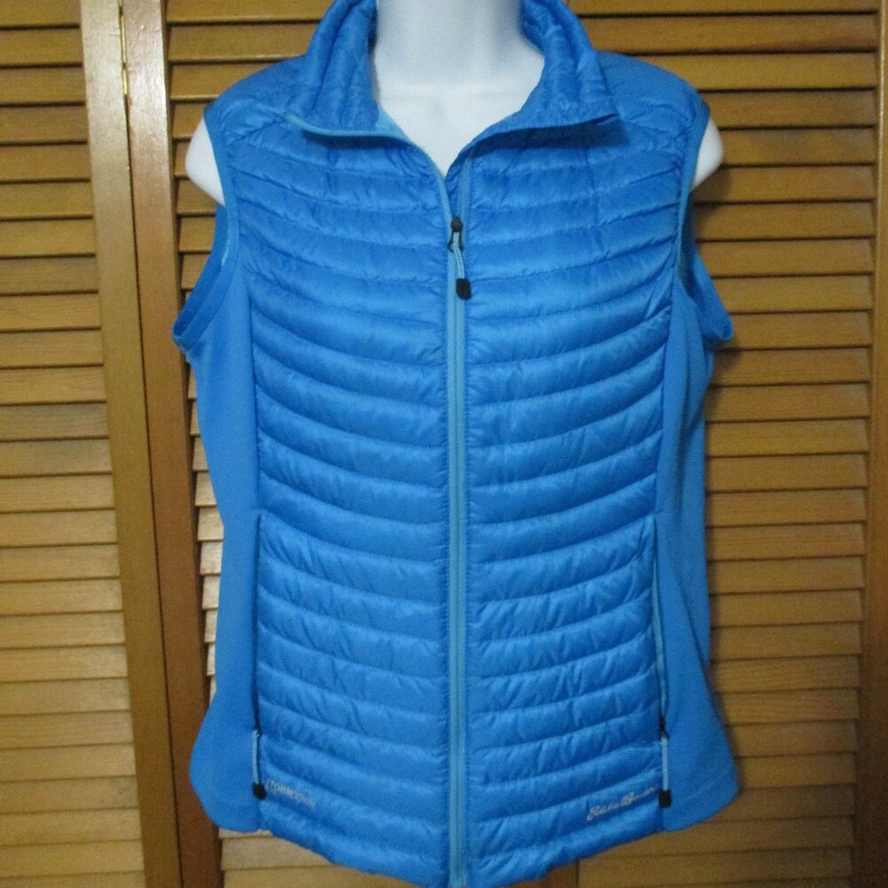 Eddie Bauer Stormdown 800 lightweight puffer vest, pockets like new size S